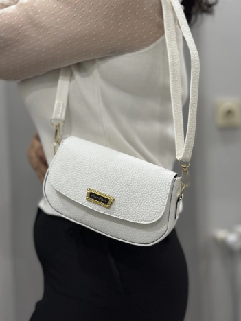 Beyaz cilt jessi çanta