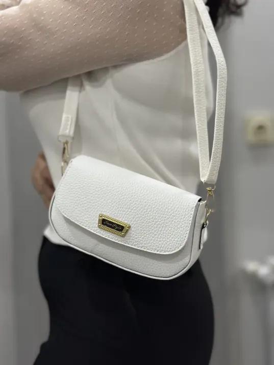 Beyaz Cilt Jessi Çanta