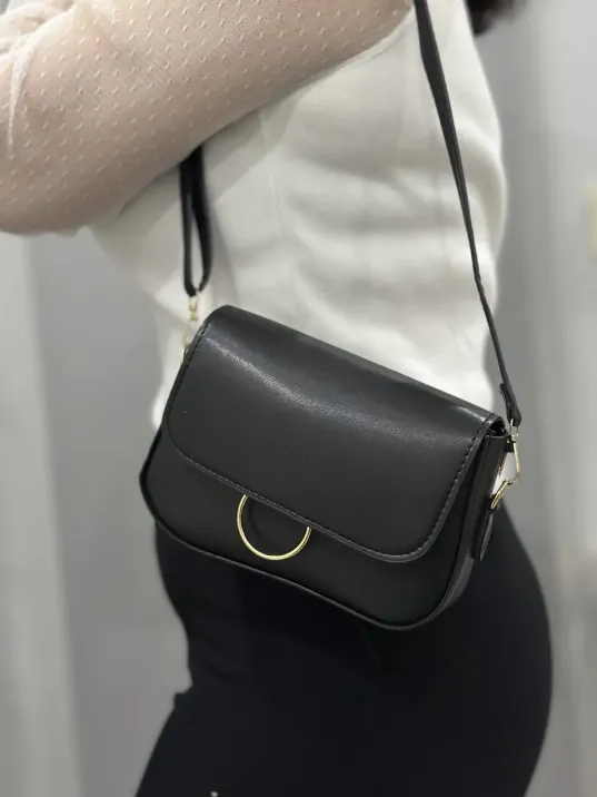 Siyah Cilt Mossi Çanta
