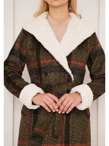 Kürklü Ekose Kaban