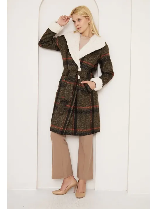 Kürklü Ekose Kaban