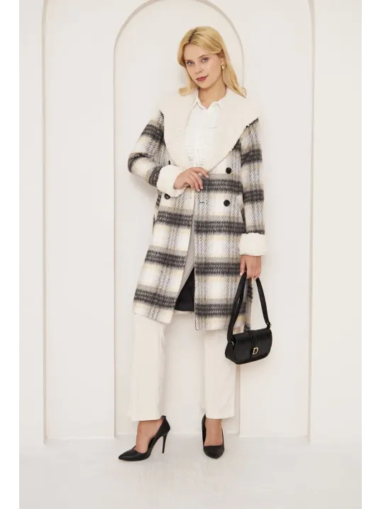 Kürklü Ekose Kaban