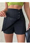 Kuş Gözü Şort Etek S25819
