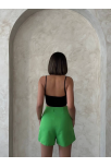 Kuş Gözü Şort Etek Yeşil S25819 Kuş Gözü Şort Etek Yeşil S25819