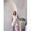 Kuşaklı şortlu tulum Kuşaklı şortlu tulum