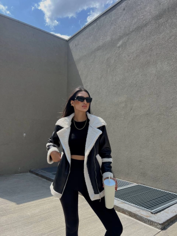 Kuzu Kaplama Oversize Deri Kaban