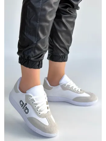 Lendo Beyaz Cilt Bağcıklı Spor Ayakkabı