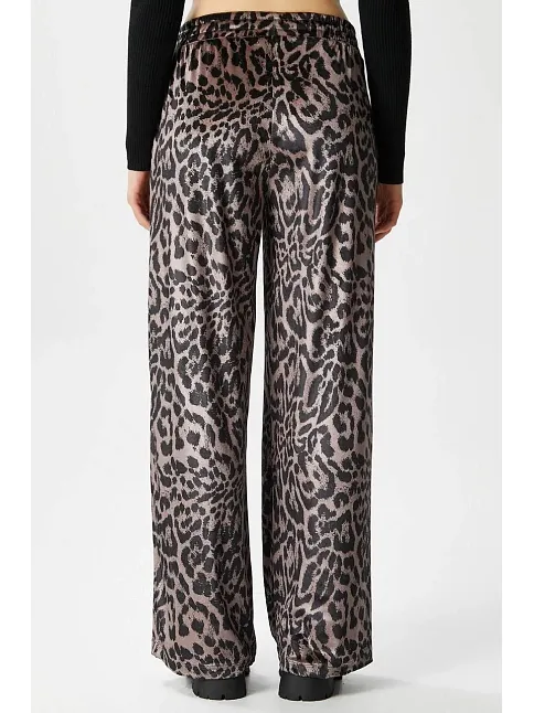Leopar Desen Pantolon