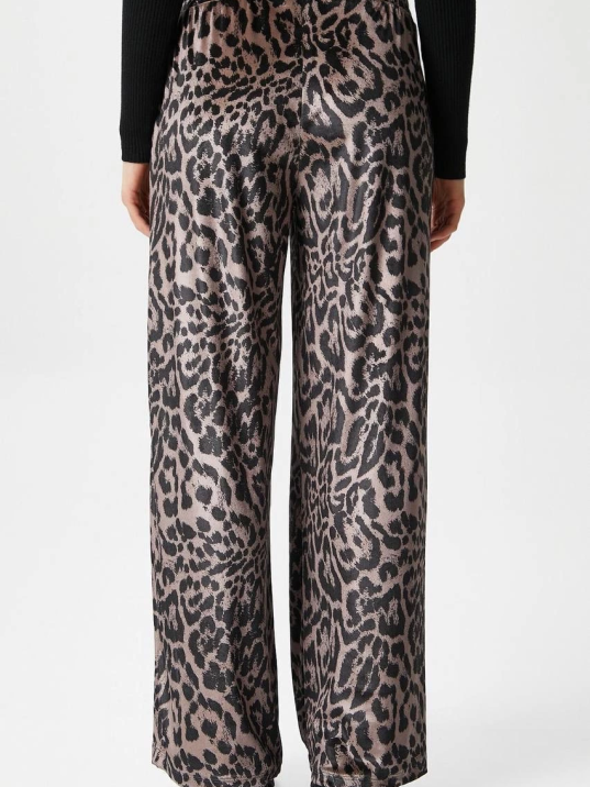 Leopar desen pantolon Leopar desen pantolon