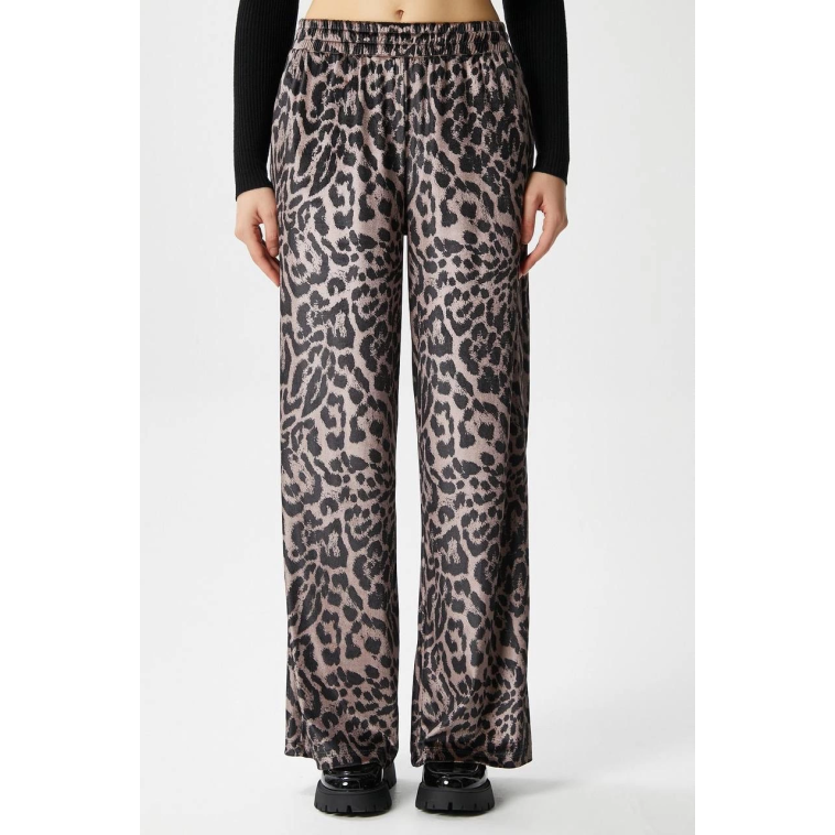 Leopar desen pantolon Leopar desen pantolon