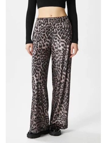 Leopar Desen Pantolon