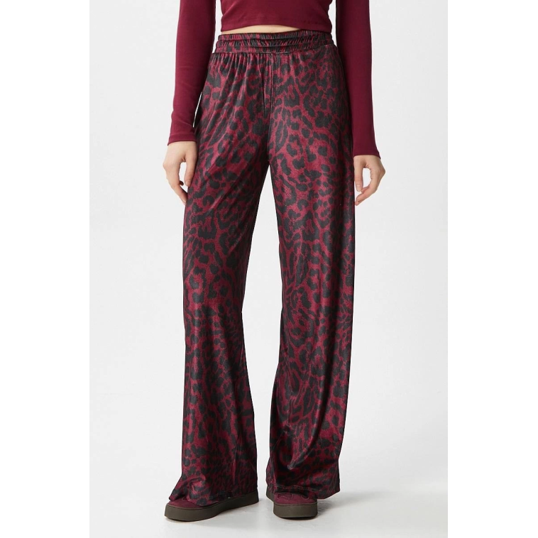 Leopar desen pantolon Leopar desen pantolon