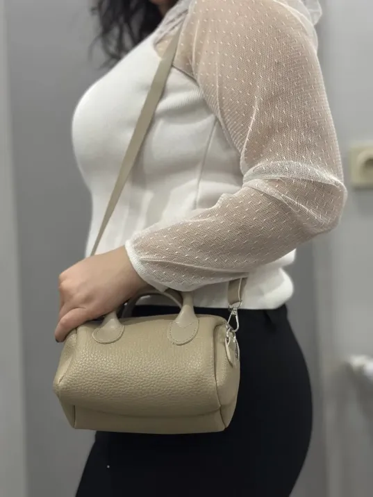 Vizon Cilt Bugo Çanta Vizon Cilt Bugo Çanta