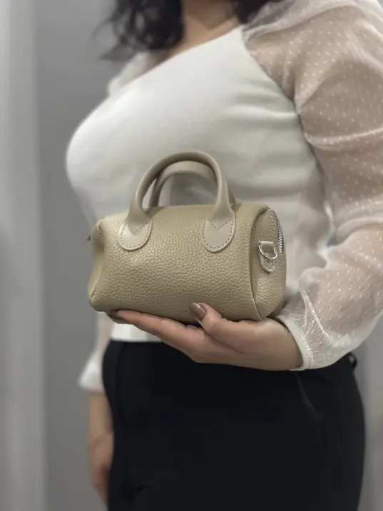 Vizon Cilt Bugo Çanta Vizon Cilt Bugo Çanta