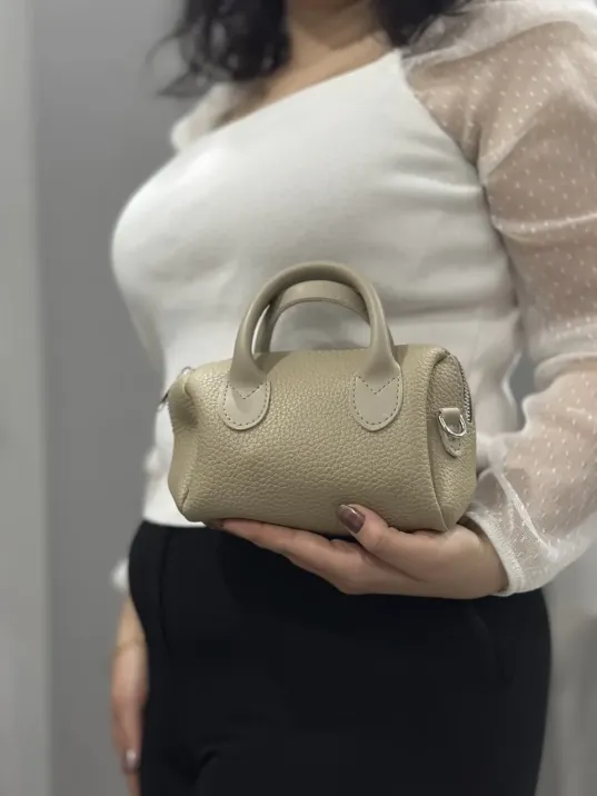 Vizon Cilt Bugo Çanta Vizon Cilt Bugo Çanta