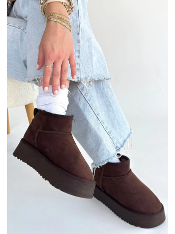 Linne Kahverengi Süet Bot Linne Kahverengi Süet Bot