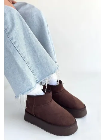 Linne Kahverengi Süet Bot Linne Kahverengi Süet Bot