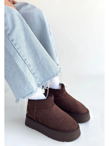 Linne Kahverengi Süet Bot Linne Kahverengi Süet Bot