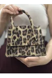 Luxe Leopar Cilt Çanta