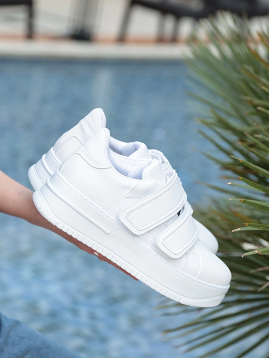 Marx Beyaz Cilt Spor Ayakkabı Marx Beyaz Cilt Spor Ayakkabı