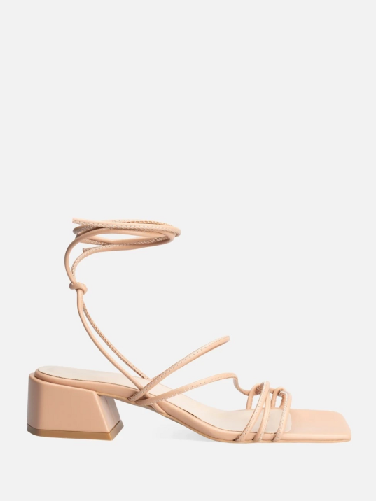 Merdi Nude Cilt Topuklu Ayakkabı Merdi Nude Cilt Topuklu Ayakkabı