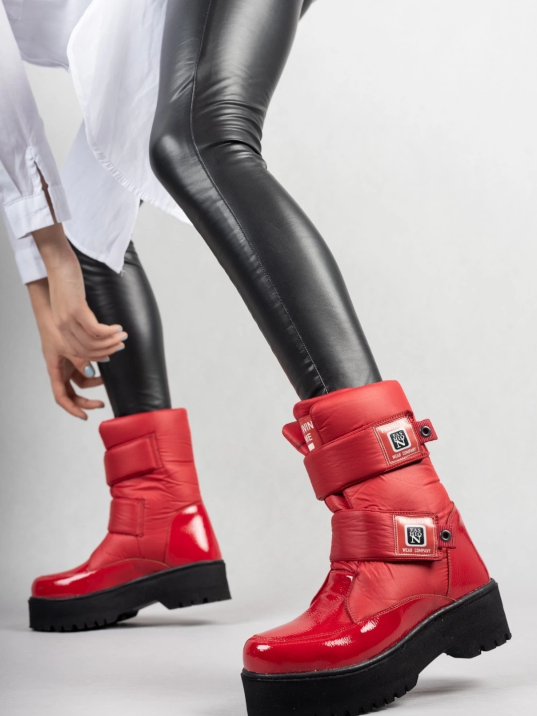 Miah Kırmızı Rugan Kar Bot