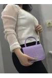 Lila Cilt Krash Çanta