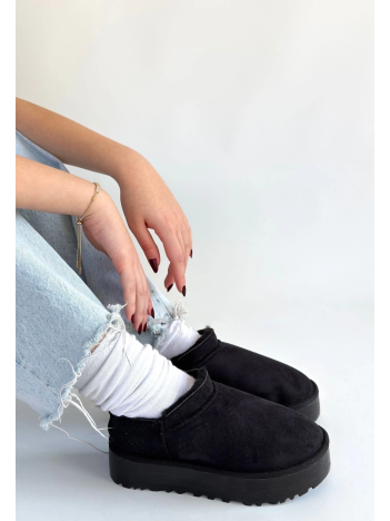 Mitay Siyah Süet Bot Mitay Siyah Süet Bot