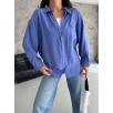 Modal oversize cepli gömlek