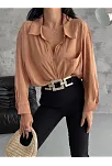 Modal Oversize Cepli Gömlek