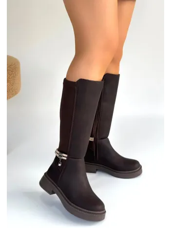 Mojja Kahverengi Nubu Çizme