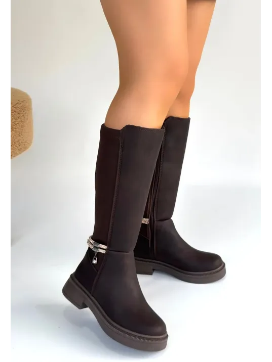 Mojja Kahverengi Nubu Çizme