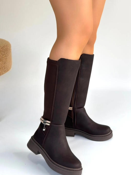 Mojja Kahverengi Nubu Çizme