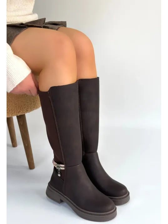 Mojja Kahverengi Nubu Çizme