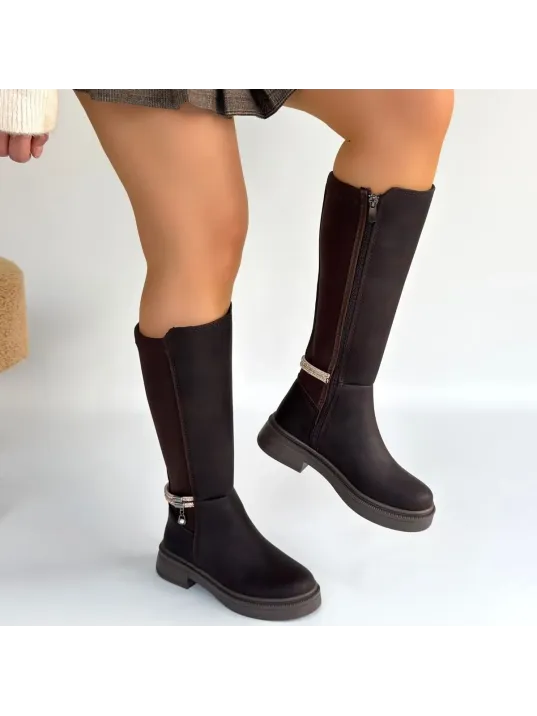 Mojja Kahverengi Nubu Çizme