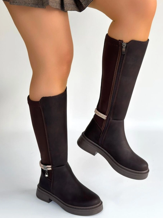 Mojja Kahverengi Nubu Çizme