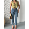 Mom fit bıyık kar yıkama jeans pantolon koyu mavi d2006 Mom fit bıyık kar yıkama jeans pantolon koyu mavi d2006