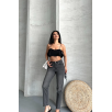 Mom fit enzim taş yıkama jeans pantolon füme d2006 Mom fit enzim taş yıkama jeans pantolon füme d2006