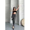Mom fit enzim taş yıkama jeans pantolon füme d2006 Mom fit enzim taş yıkama jeans pantolon füme d2006