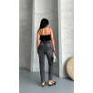 Mom fit enzim taş yıkama jeans pantolon füme d2006 Mom fit enzim taş yıkama jeans pantolon füme d2006