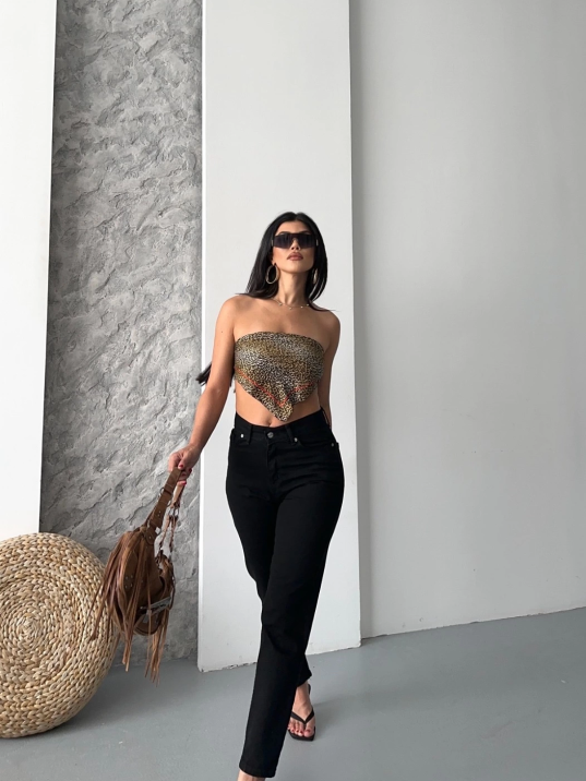 Mom fit enzim taş yıkama jeans pantolon siyah d2006 Mom fit enzim taş yıkama jeans pantolon siyah d2006