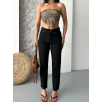 Mom fit enzim taş yıkama jeans pantolon siyah d2006 Mom fit enzim taş yıkama jeans pantolon siyah d2006