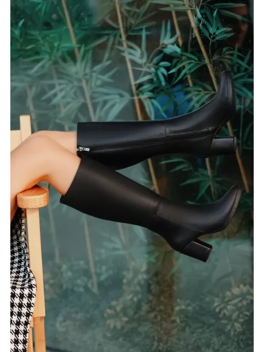 Morena Siyah Cilt Çizme Morena Siyah Cilt Çizme