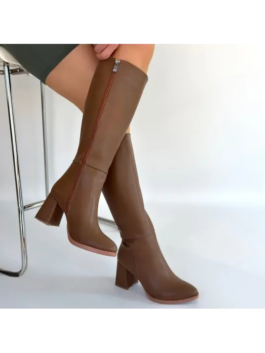 Morena Vizon Cilt Bejtopuklu Çizme