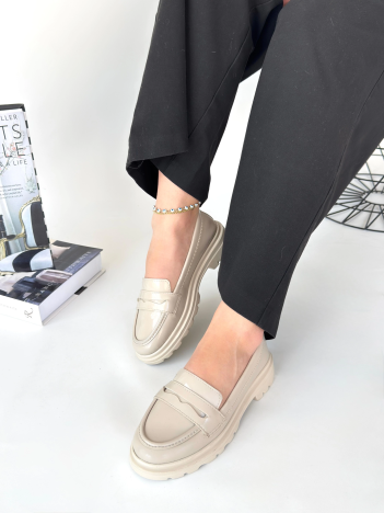 Narli Bej Rugan Oxford Ayakkabı Narli Bej Rugan Oxford Ayakkabı