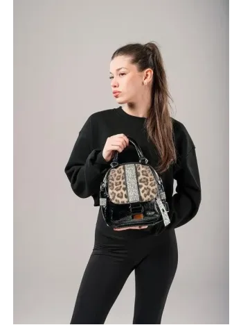 Ojwe Siyah Cilt Kol Ve Sırt Çantası