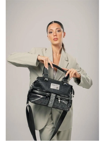 Olwa Siyah Cilt Kol Ve Omuz Çantası