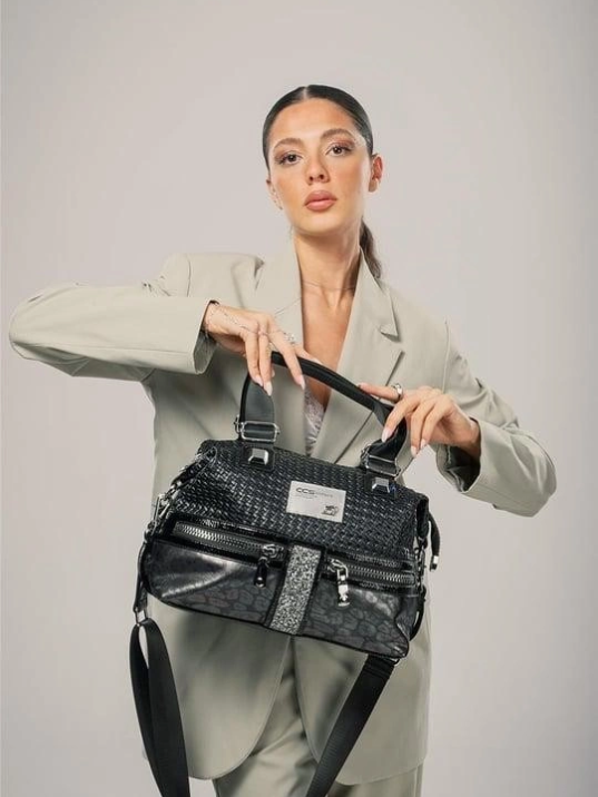 Olwa Siyah Cilt Kol Ve Omuz Çantası Olwa Siyah Cilt Kol Ve Omuz Çantası