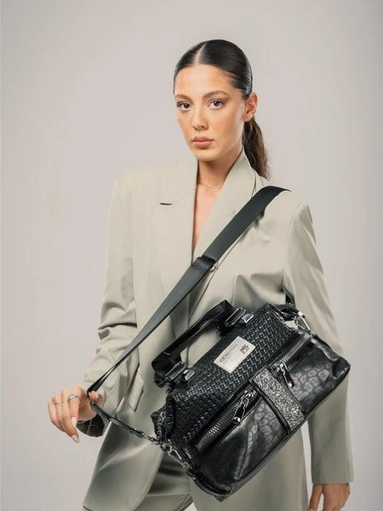 Olwa Siyah Cilt Kol Ve Omuz Çantası Olwa Siyah Cilt Kol Ve Omuz Çantası