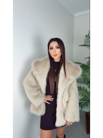 Önü çıtçıtlı loli kürk bej t4149 Önü çıtçıtlı loli kürk bej t4149